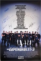 Expendable 3 Mel Gibson Autograph Poster