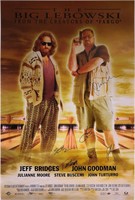 Big Lebowski Jeff Bridges Autograph Poster