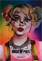 Birds of Prey Margot Robbie Autograph Poster