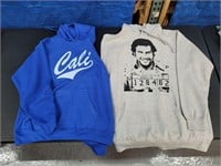 Lot of 2 Hoodies - Movies TV Music & more Size L