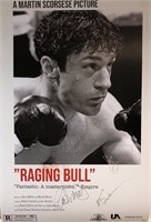 Raging Bull Robert De Niro Autograph Poster
