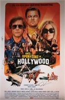 Once Upon a Time in Hollywood Autograph Poster
