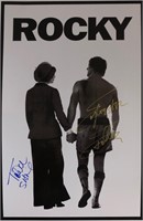 Rocky Sylvester Stallone Autograph Poster