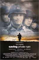 Saving Pirate Ryan Tom Hanks Autograph Poster