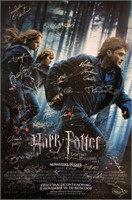 Harry Potter Deathly Hallow 1 Autograph Poster