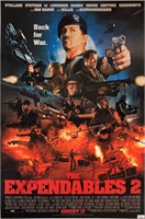 Expendables 2 Autograph Poster