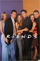 FRIENDS Jennifer Aniston Autograph Poster