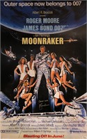 Jame Bond 007 Moonraker Autograph Poster