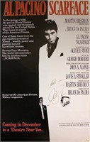 Scarface Al Pacino Autograph Poster