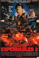 Expendables 2 Jason Statham Autograph Poster