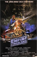 Star Wars Empire Strikes Back Autograph Poster