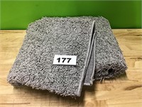 Grey Shag Area Rug