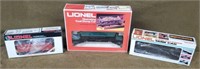 3 - Lionel O Gauge Train Cars