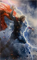 Autograph Thor Chris Hemsworth Poster