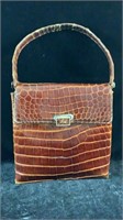 Vintage Alligator Handbag