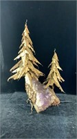 Vintage 1970’s Bertocchi Brass Tree Sculpture