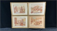 Ernst Handel Etchings of San Francisco