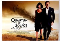 Daniel Craig Autograph James Bond 007 Poster