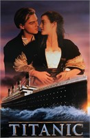 Kate Winslet Autograph Titanic Poster