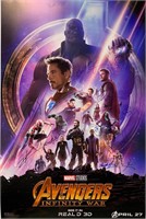 Autograph Avenger Infinity War Poster