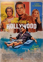 Autograph Once Upon a Time in Hollywood Poster