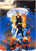 Autograph 007 Diamonds Are Forever Poster