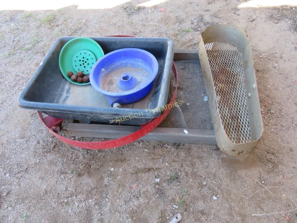 Mortar Box (panning tub), Classifiers