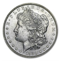 1880 Morgan Dollar Bu