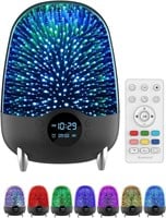 40$-3D Glass Starry Night Light Bluetooth Speaker