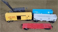 5 - Lionel O Gauge Train Cars