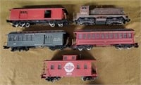 G Scale Engine and Cars