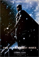 Autograph Dark Knight Rises Poster