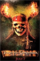 Autograph Pirates of the Caribbean Poster