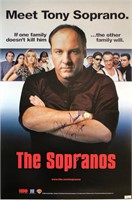 Sopranos James Gandolfini Autograph Poster