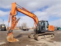 2012 Hitachi ZX160LC-3 Excavator 1FFAPX0XVBD200105