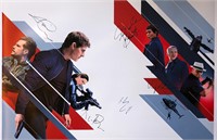 Autograph Mission Impossible Tom Cruise Poster