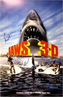 Autograph Jaws 3D Poster