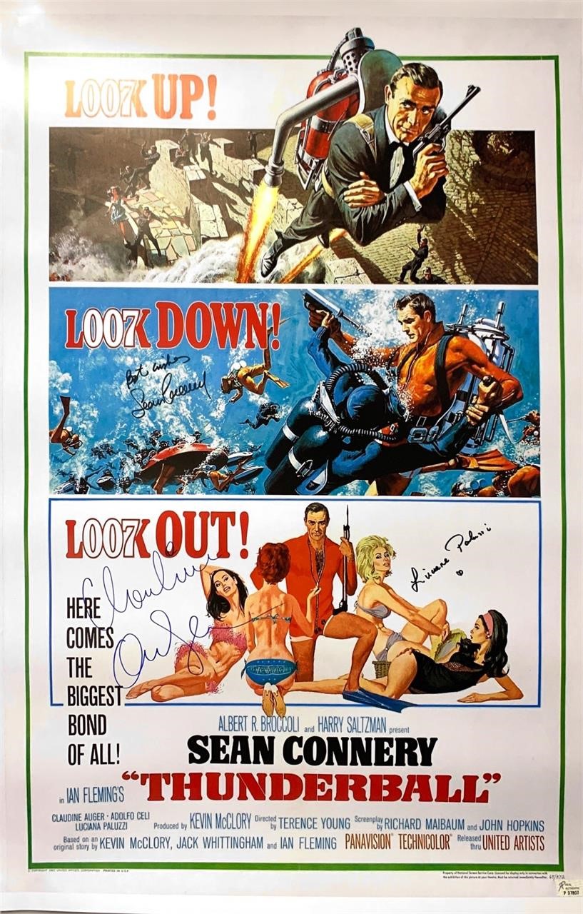 Autograph Signed COA Movie Poster Part 1 O