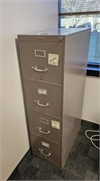 hon 4 drawer file cabinet
