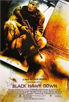Black Hawk Down Poster Autograph