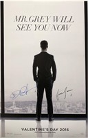 Fifty Shades of Grey Poster Autograph