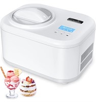 KUMIO 1.2-Quart Automatic Ice Cream Maker with