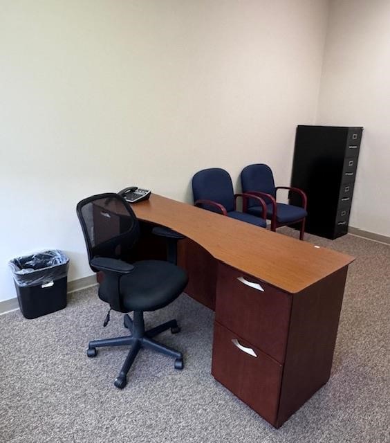 Complete Office- As Shown- (Desk 6'w x 29" T)