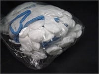 Bag of New Ansell White Cotton Gloves