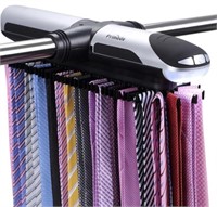 Primode Motorized Tie Rack Closet Organizer with