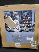 55 Inch 130 Led Lighted Snowman Christmas