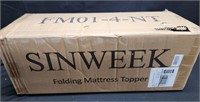 SINWEEK Tri Folding Mattress with Storage Bag 4"