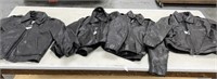 3 Leather Polic Jackets