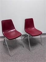 2 Stacking Chairs