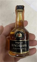 Seagrams Benchmark Airplane Bottle